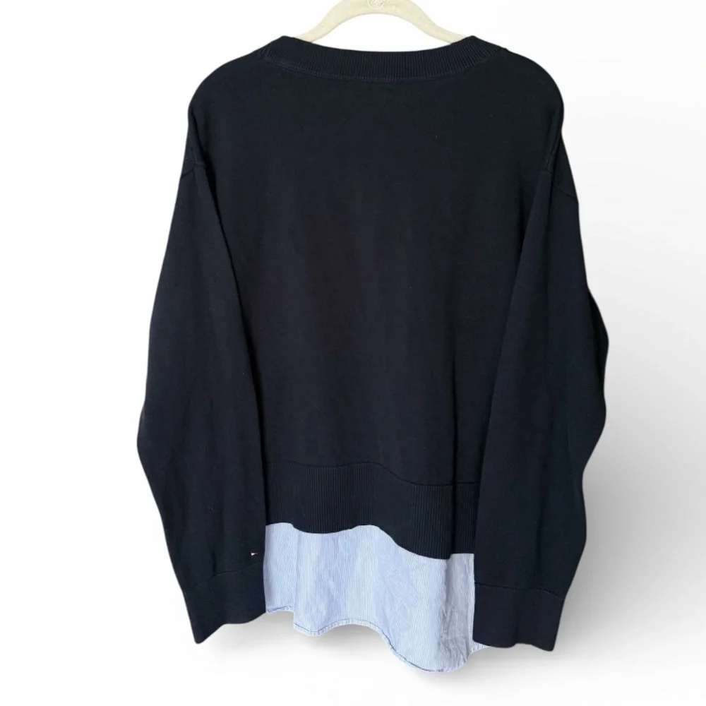 Tommy Hilfiger Women’s Layered Look Sweater – Size Large - Picture 2 of 3